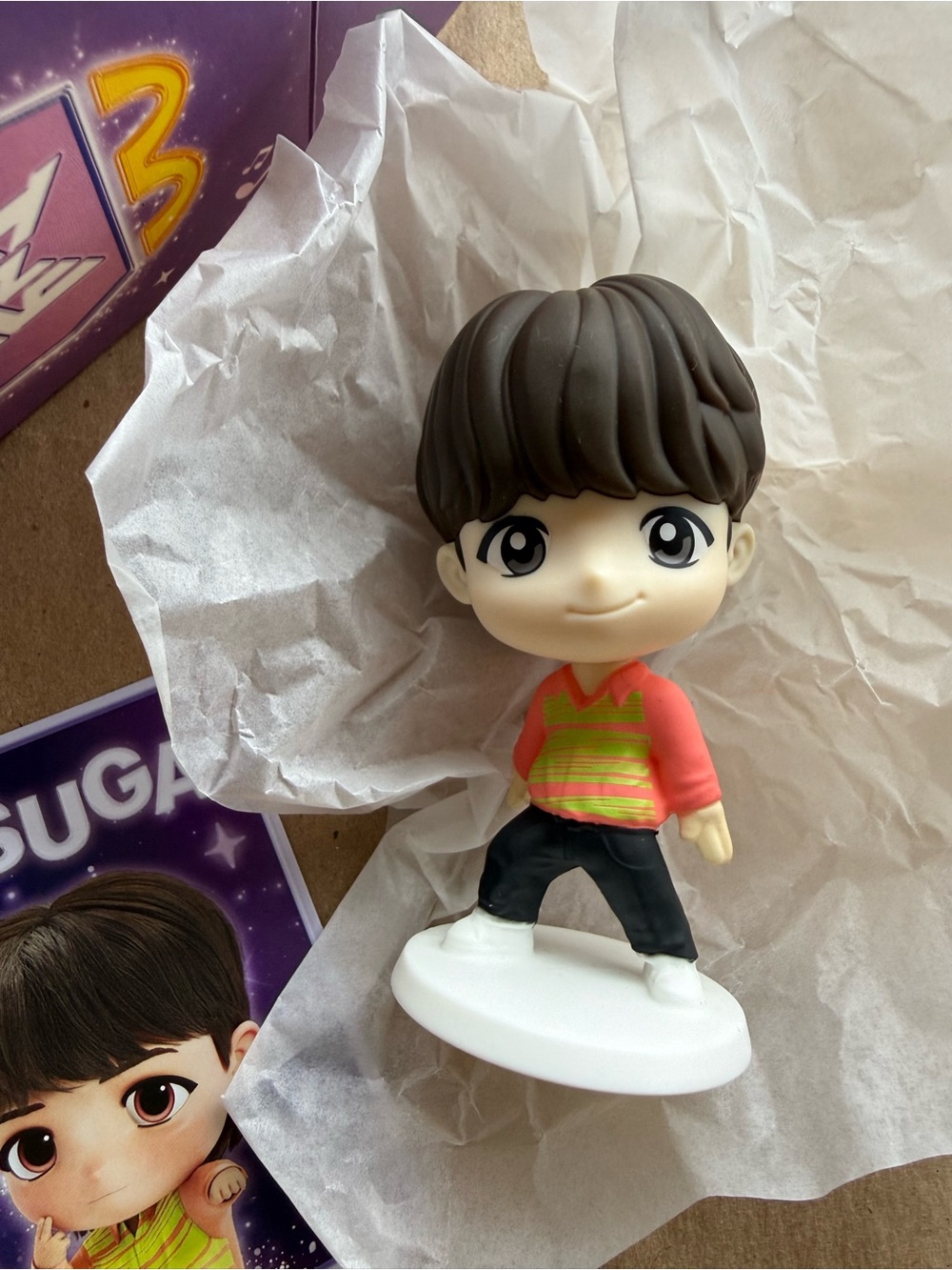 BTS SUGA Tiny Tan Figurine